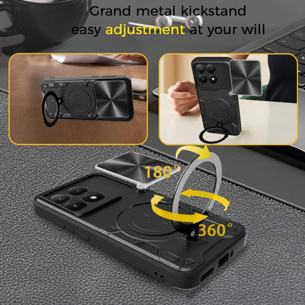 Калъф за Xiaomi 15T, Techsuit, CamGuard Pro, Лилав