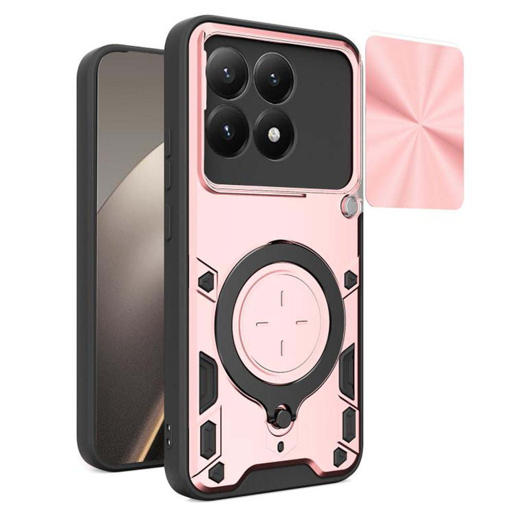 Калъф за Xiaomi 15T, Techsuit, CamGuard Pro, Розов