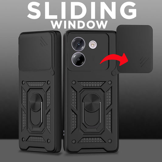 Калъф за Xiaomi 15T, Techsuit, CamShield, Златист