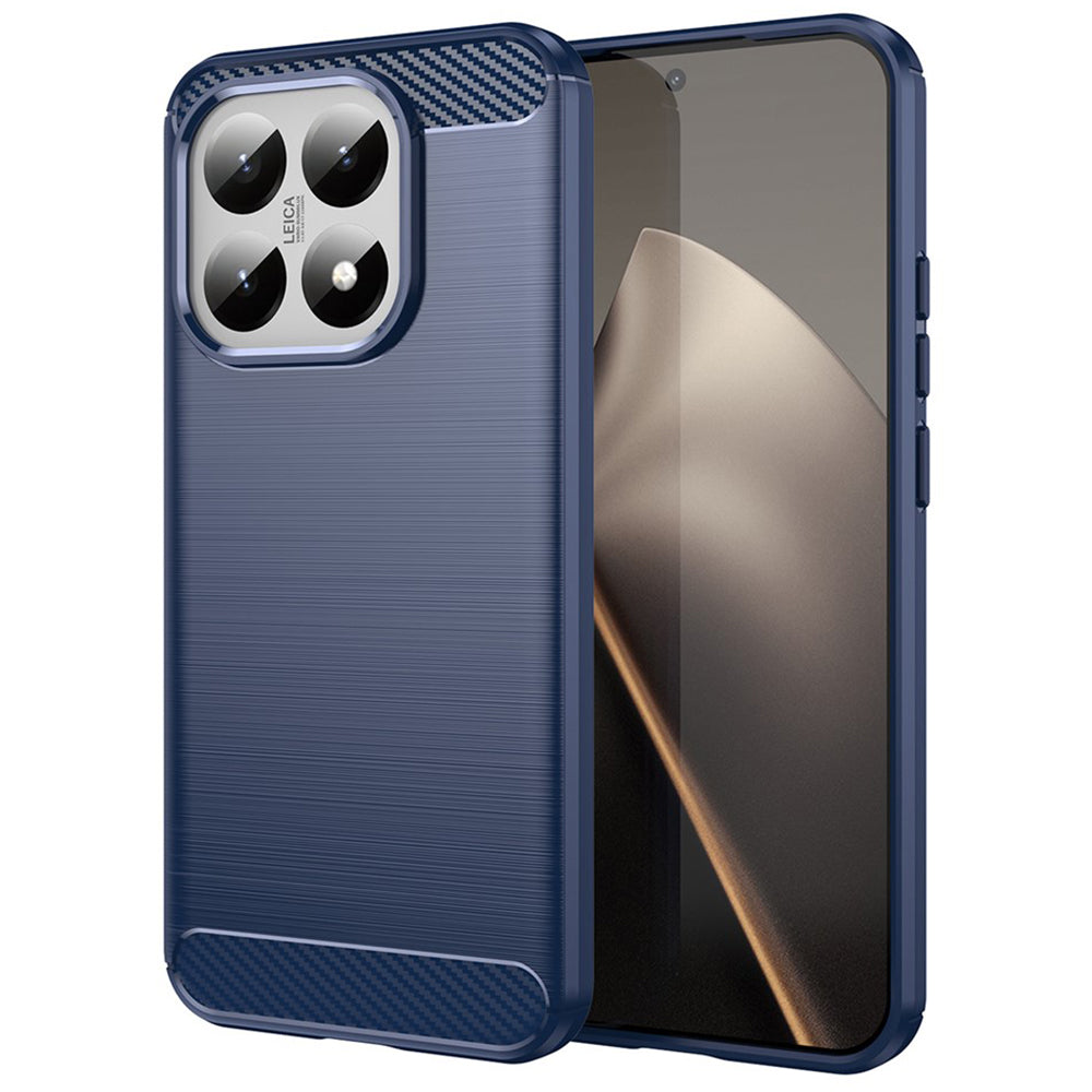 Калъф за Xiaomi 15T, Techsuit, Карбон, Син