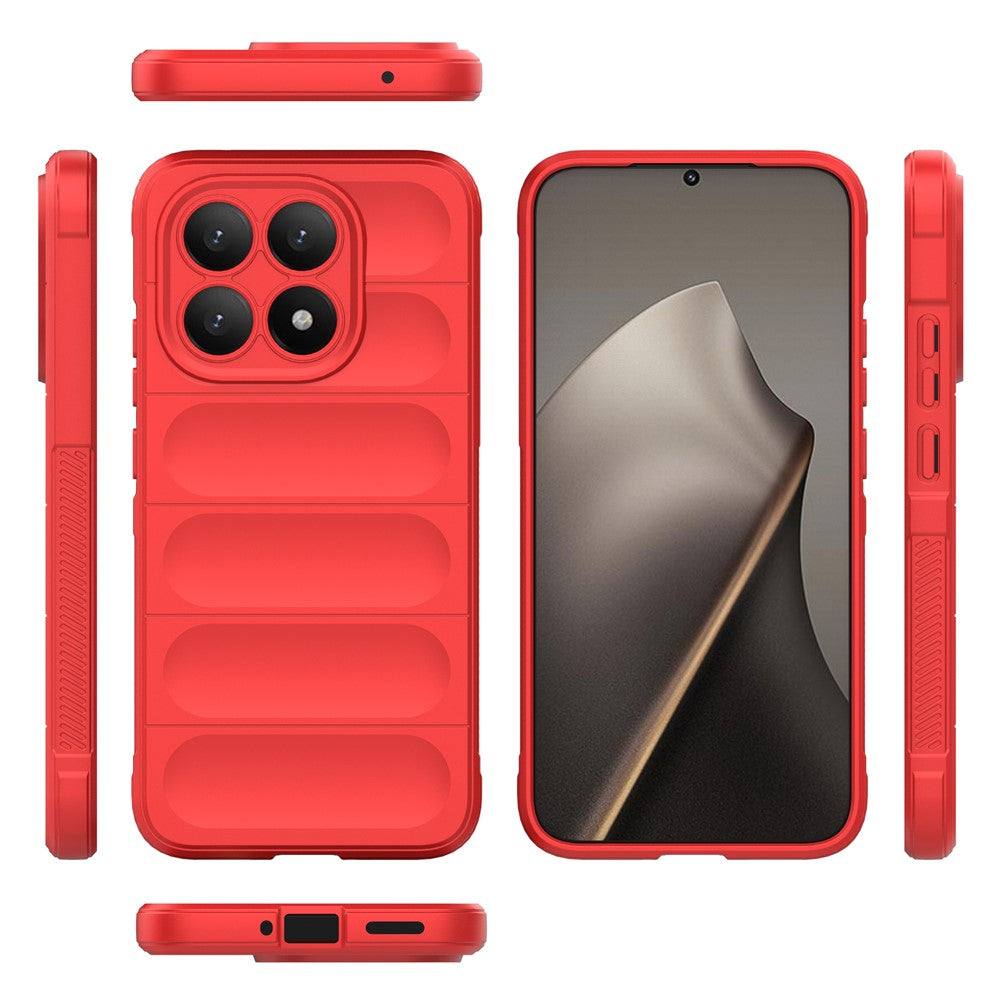 Калъф за Xiaomi 15T, Techsuit, Magic Shield, Червен