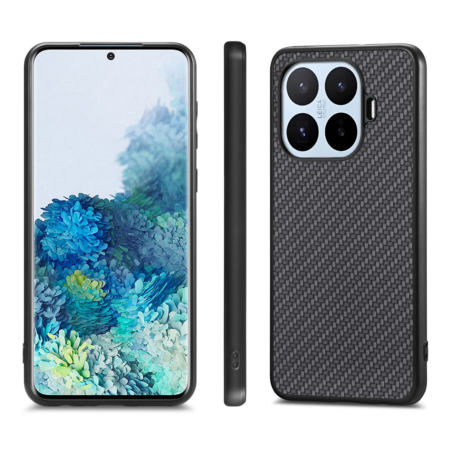 Калъф за Xiaomi 17T, OEM, Карбон, Черен