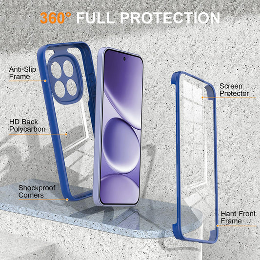 Калъф за Xiaomi 17T Pro, Techsuit, ColorVerse 360, Син