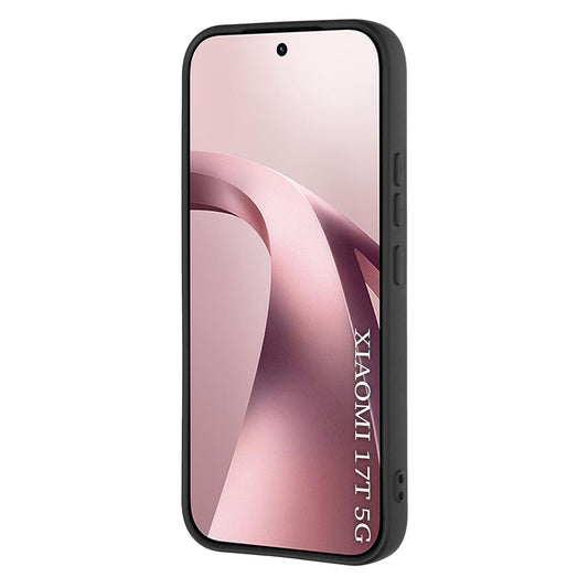 Калъф за Xiaomi 17T, Techsuit, SoftFlex, Черен