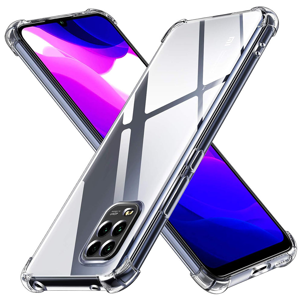 Калъф за Xiaomi Mi 10 Lite 5G, Techsuit, Shockproof Clear, Прозрачен