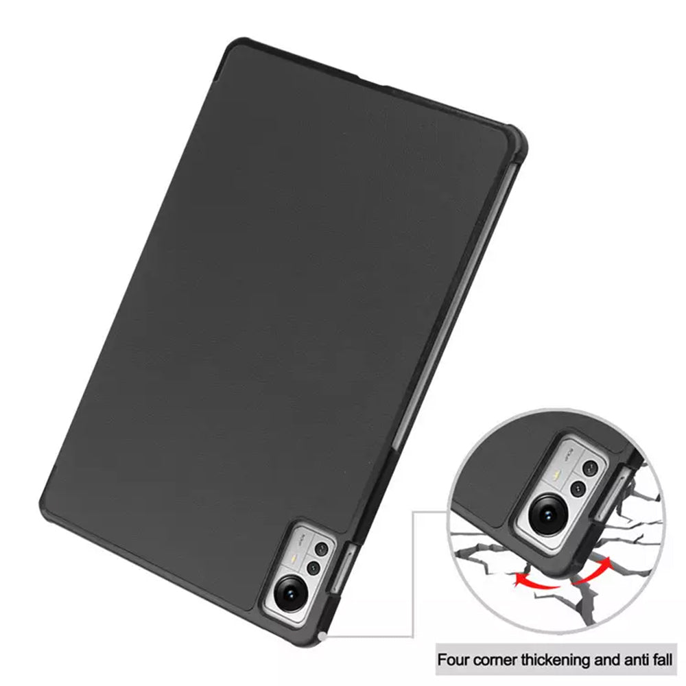 Калъф за Xiaomi Pad 5 Pro 12.4, Techsuit, FoldPro, Черен