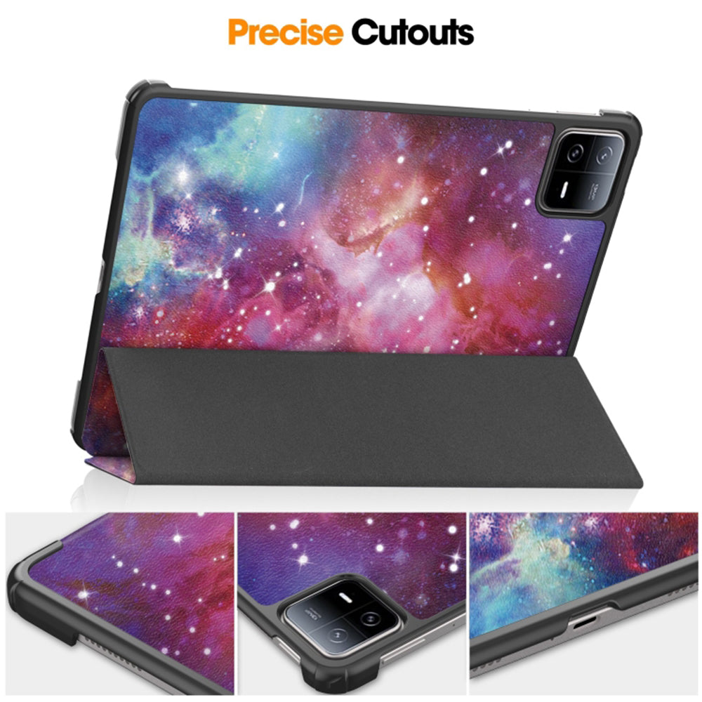 Калъф за Xiaomi Pad 6 / 6 Pro, Techsuit, FoldPro Galaxy, Многоцветен