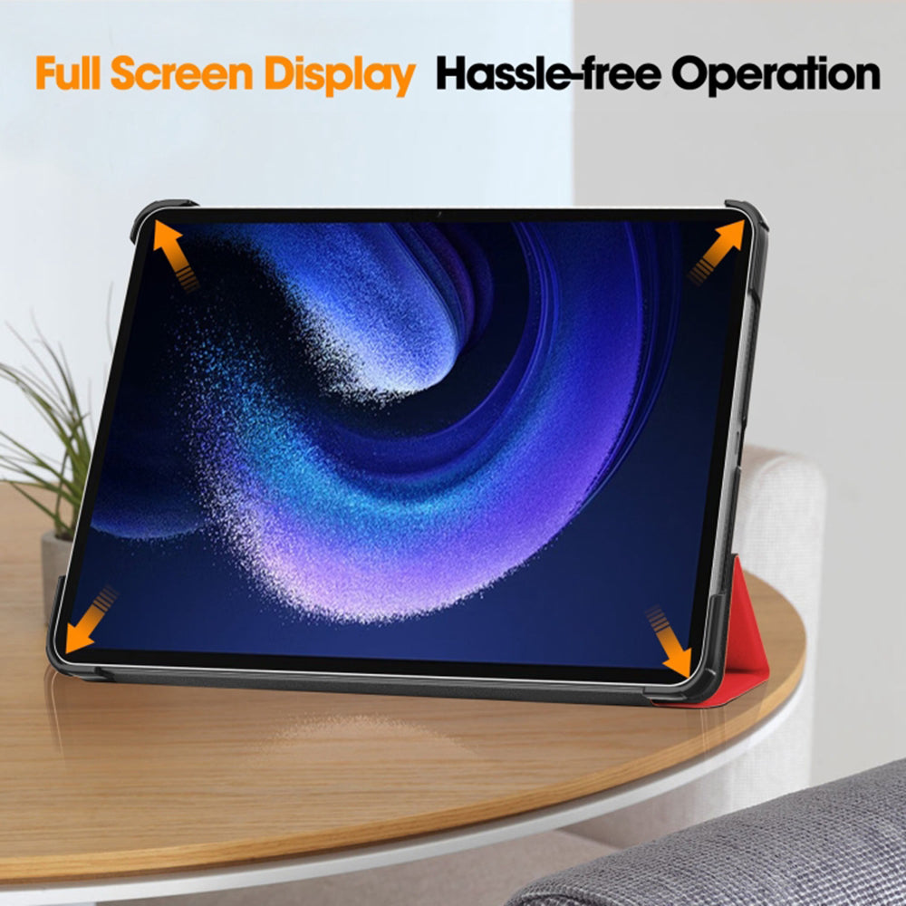 Калъф за Xiaomi Pad 6 / 6 Pro, Techsuit, FoldPro, Червен