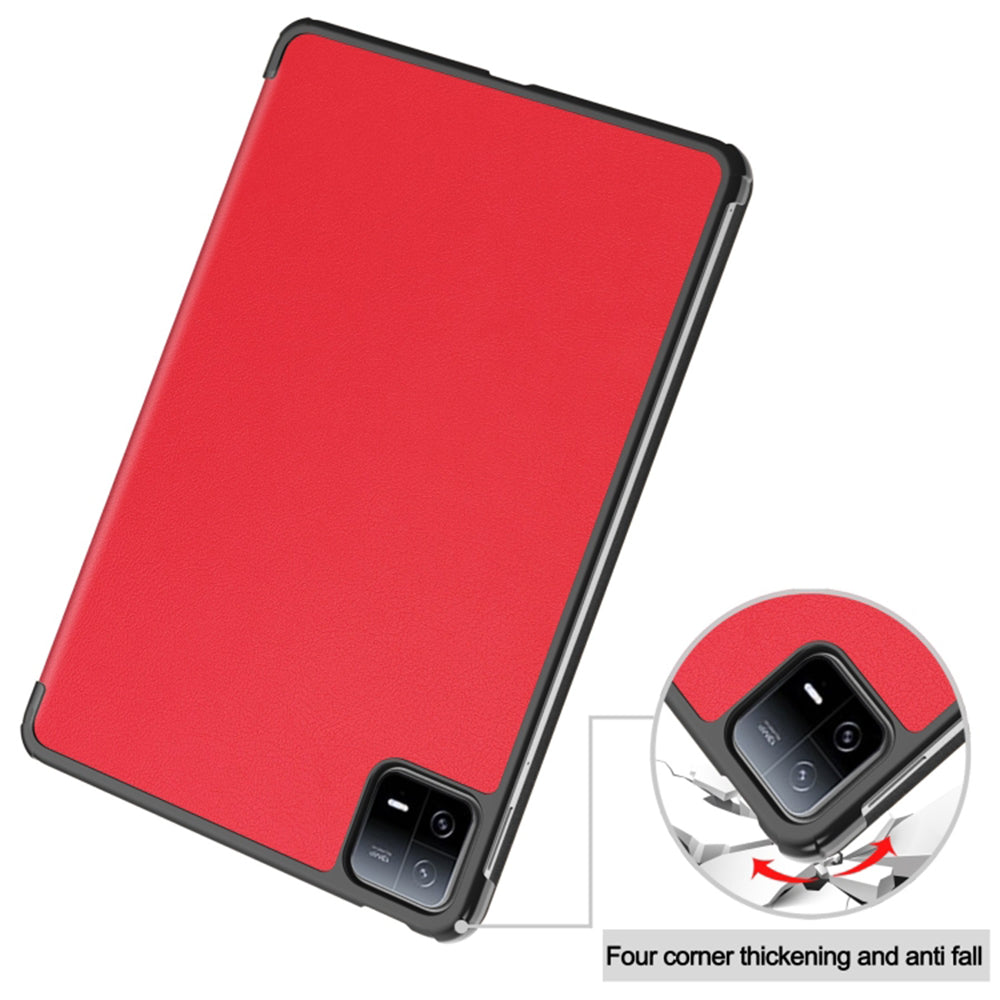 Калъф за Xiaomi Pad 6 / 6 Pro, Techsuit, FoldPro, Червен