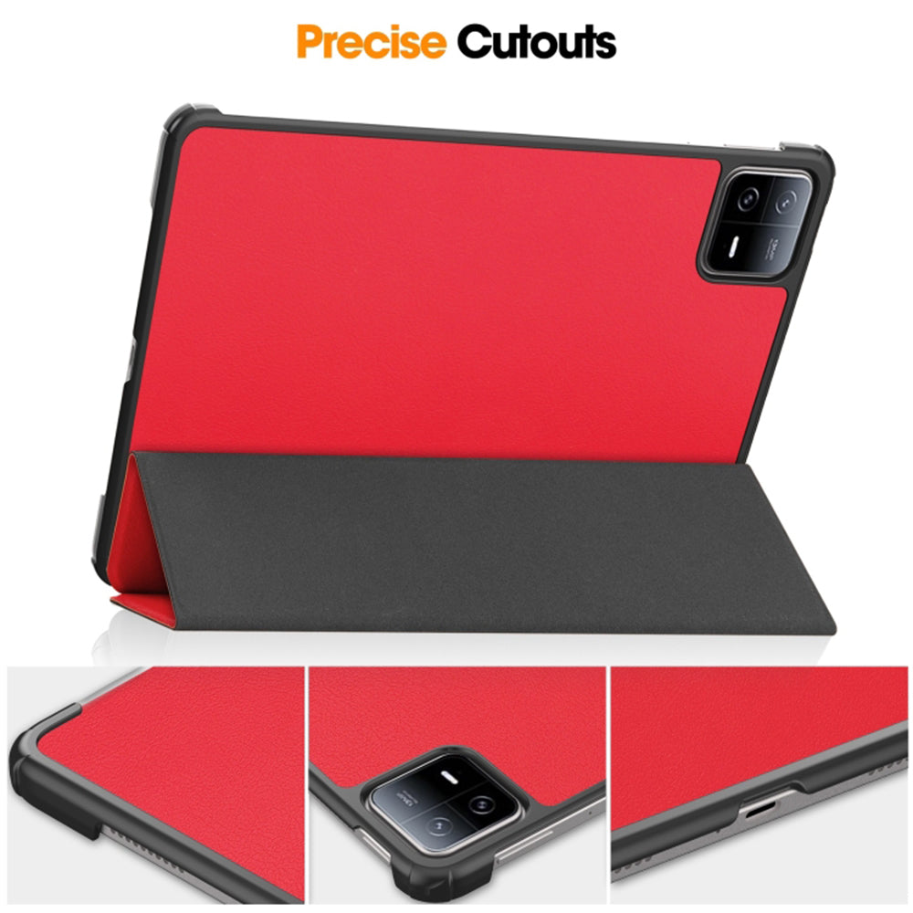 Калъф за Xiaomi Pad 6 / 6 Pro, Techsuit, FoldPro, Червен