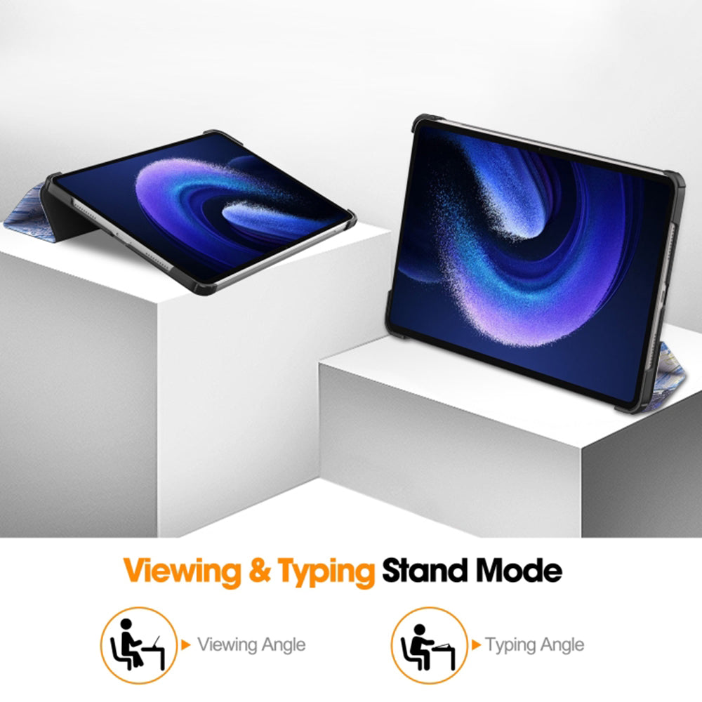Калъф за Xiaomi Pad 6 / 6 Pro, Techsuit, FoldPro Starry Night, Многоцветен