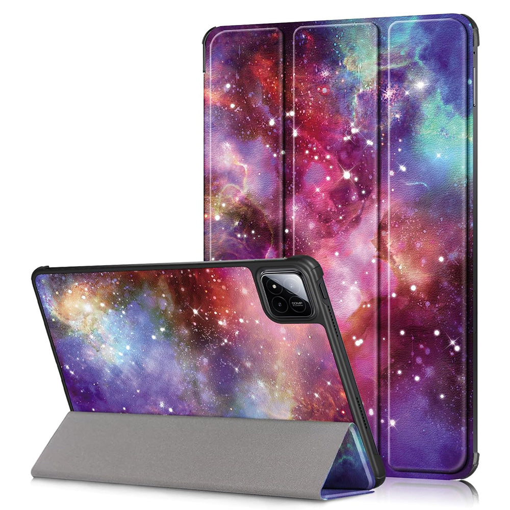 Калъф за Xiaomi Pad 7 / 7 Pro, Techsuit, FoldPro Galaxy, Многоцветен