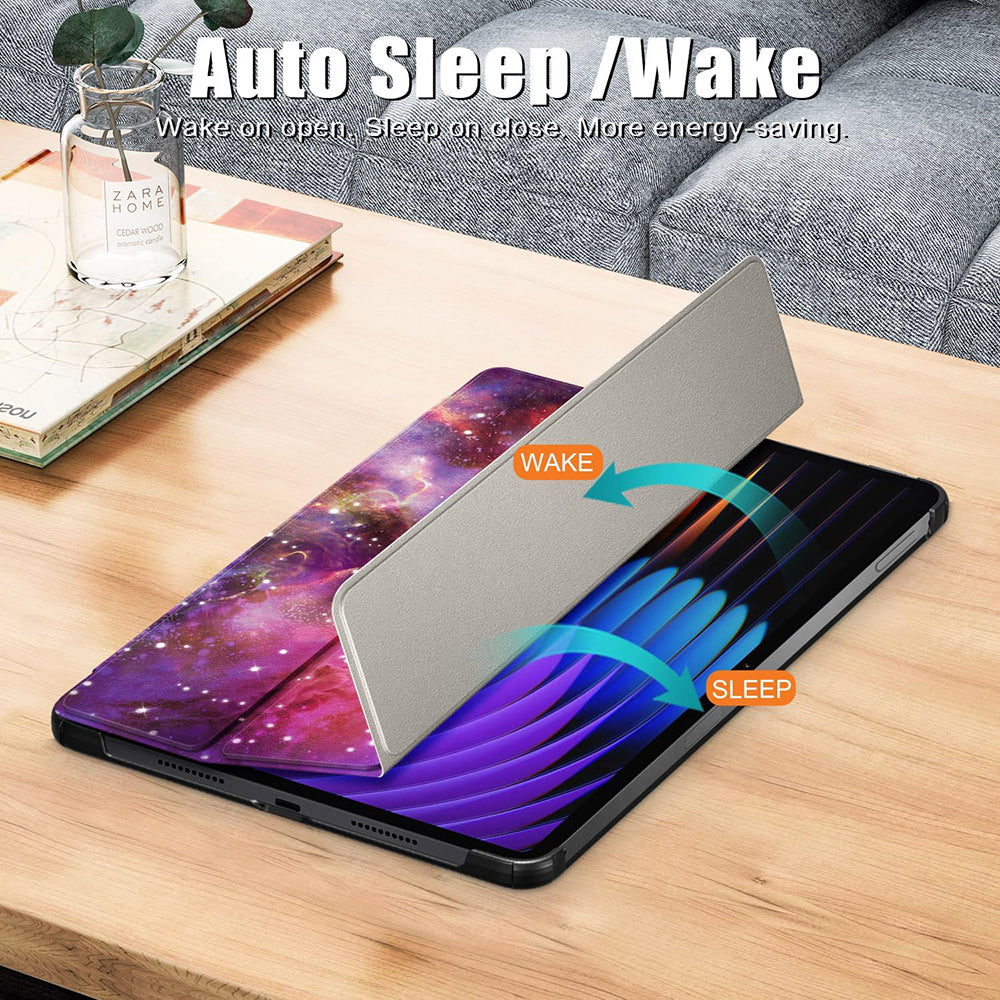 Калъф за Xiaomi Pad 7 / 7 Pro, Techsuit, FoldPro Galaxy, Многоцветен