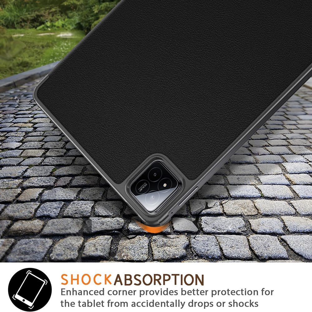 Калъф за Xiaomi Pad 7 / 7 Pro, Techsuit, FoldPro, Черен