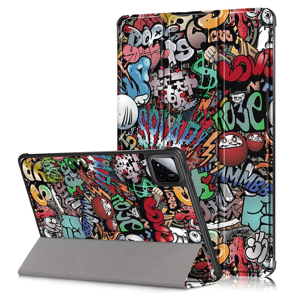 Калъф за Xiaomi Pad 7 / 7 Pro, Techsuit, FoldPro Urban Vibe, Многоцветен