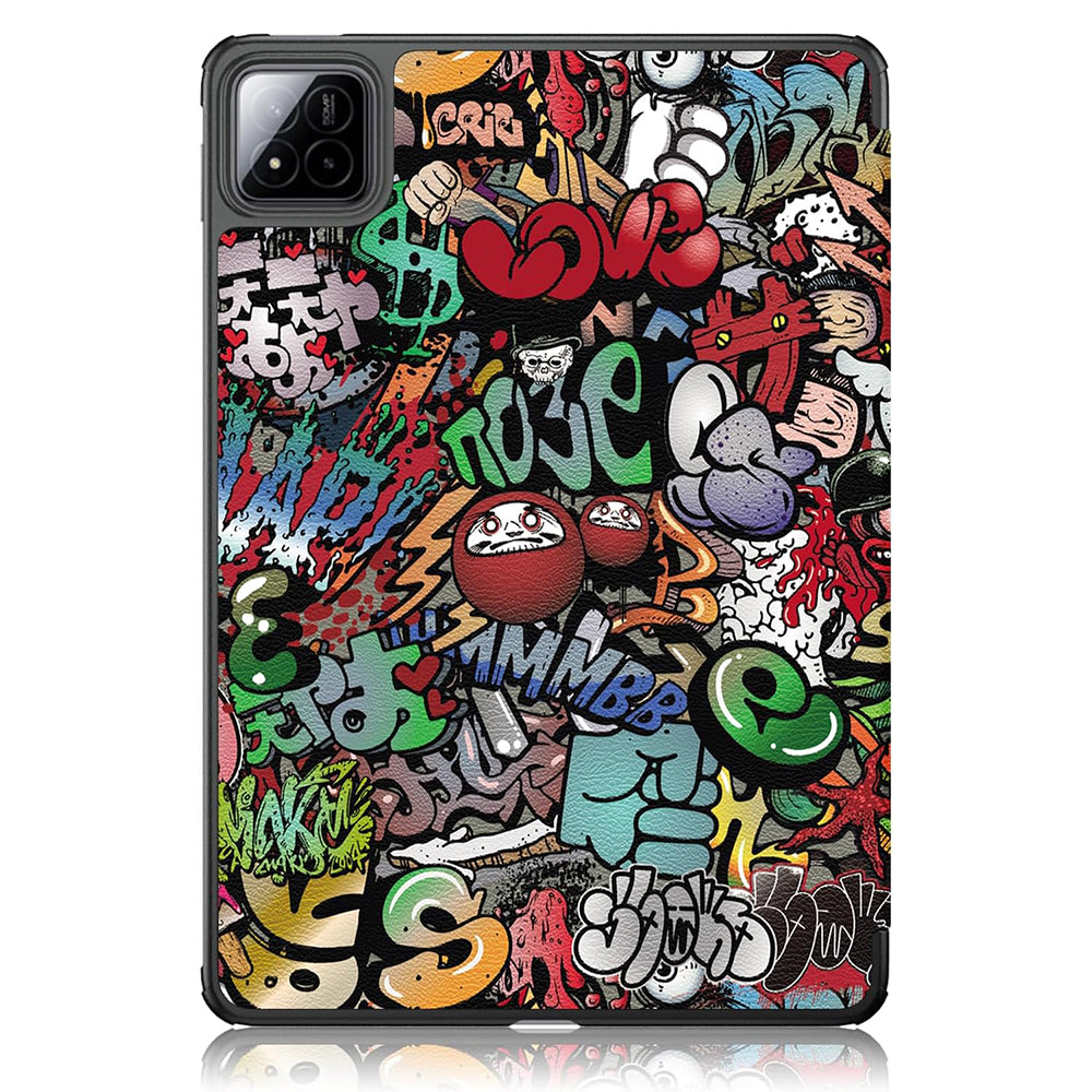 Калъф за Xiaomi Pad 7 / 7 Pro, Techsuit, FoldPro Urban Vibe, Многоцветен