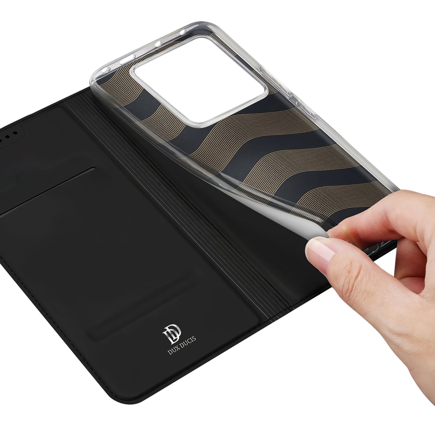 Калъф за Xiaomi Poco X6 / Note 13 Pro 5G, DUX DUCIS, Skin Pro, Black
