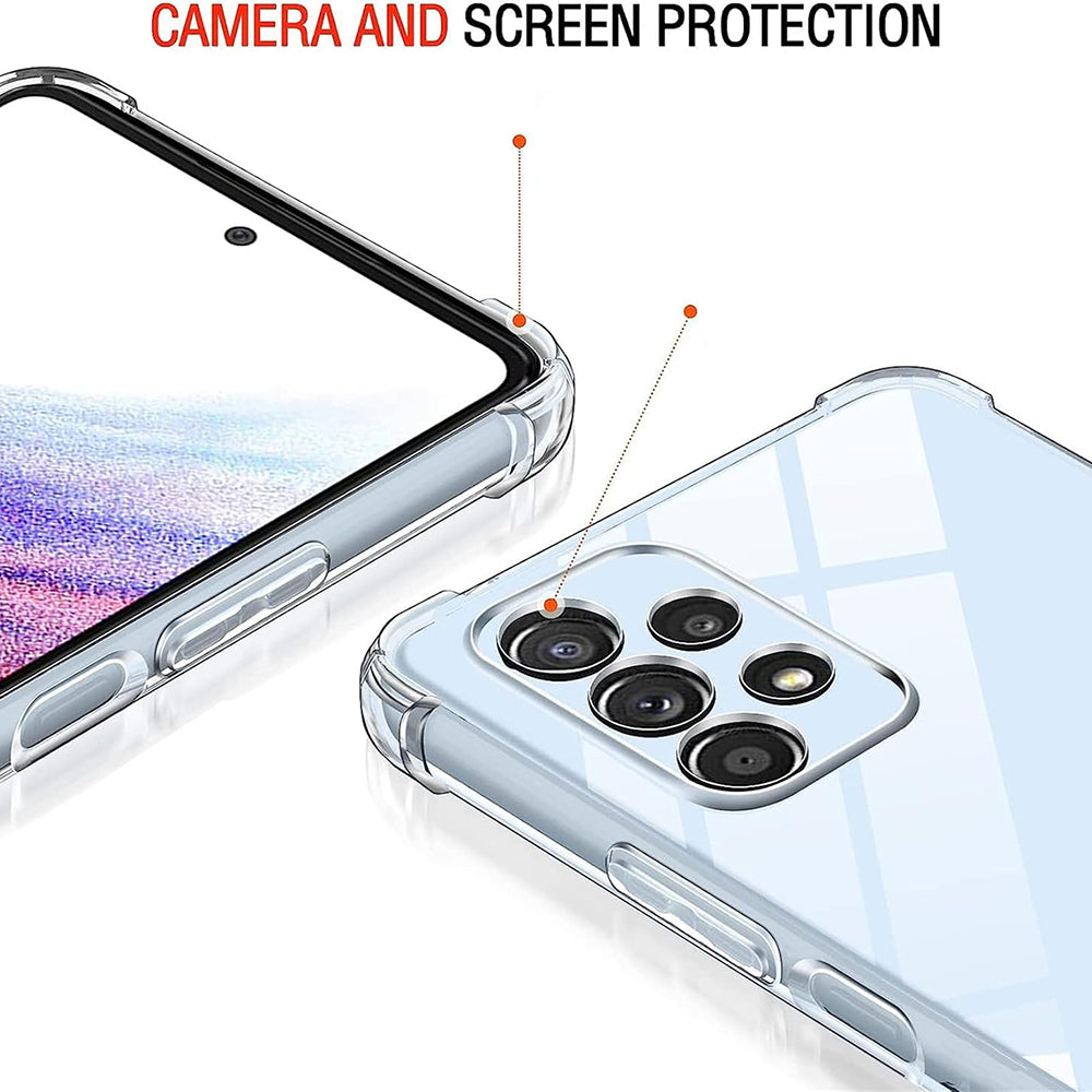 Калъф за Xiaomi Poco C40, Techsuit, противоударен прозрачен, прозрачен