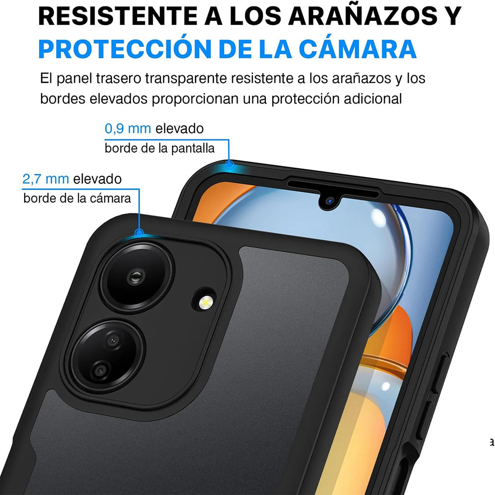 Калъф за Xiaomi Poco C65 / Redmi 13C, Techsuit, ColorVerse 360, Черен