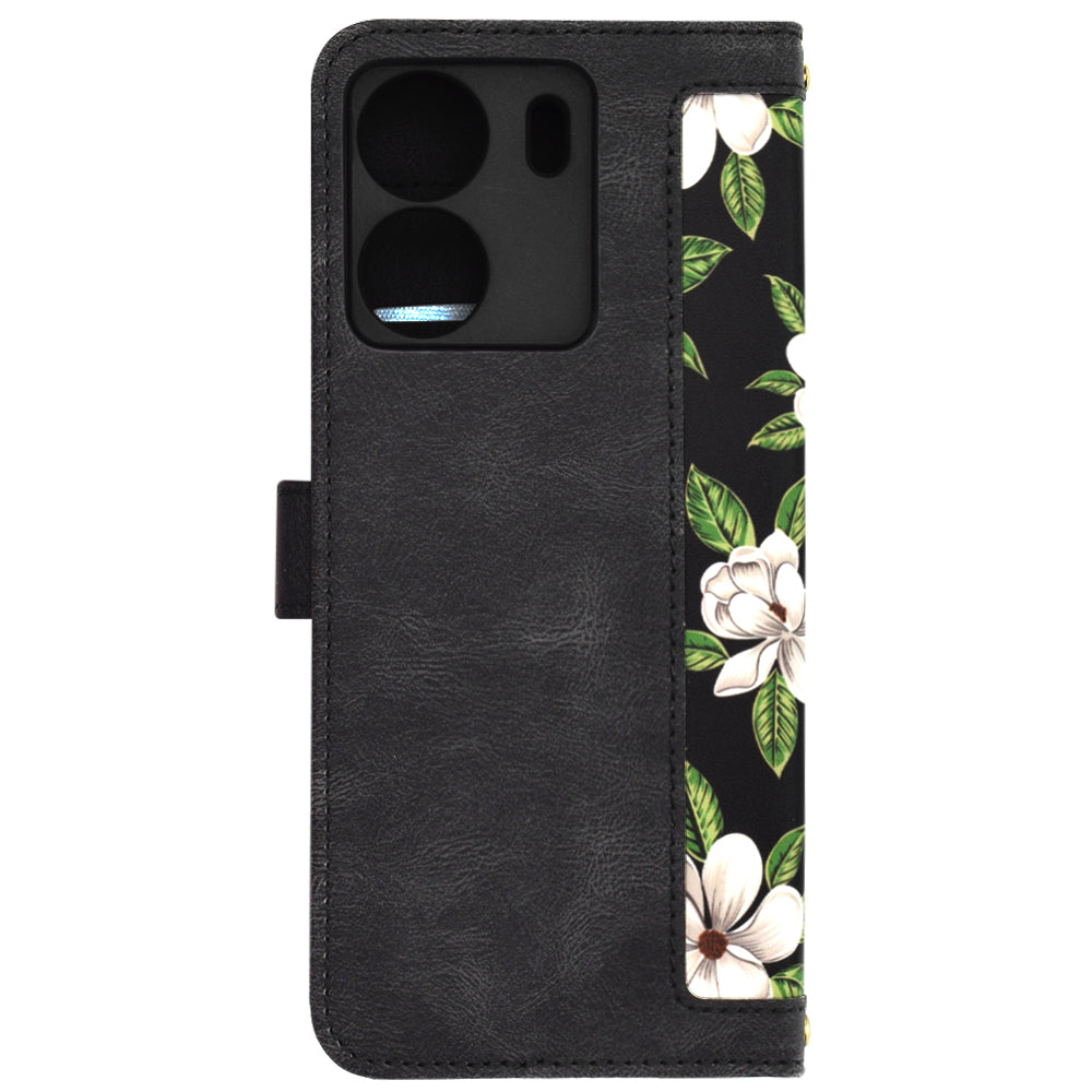 Калъф за Xiaomi Poco C65 / Redmi 13C, Techsuit, FlipCraft, Черен