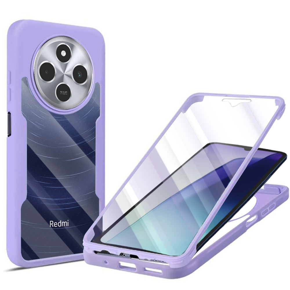 Калъф за Xiaomi Poco C75 / Redmi 14C, Techsuit, ColorVerse 360, Лилав