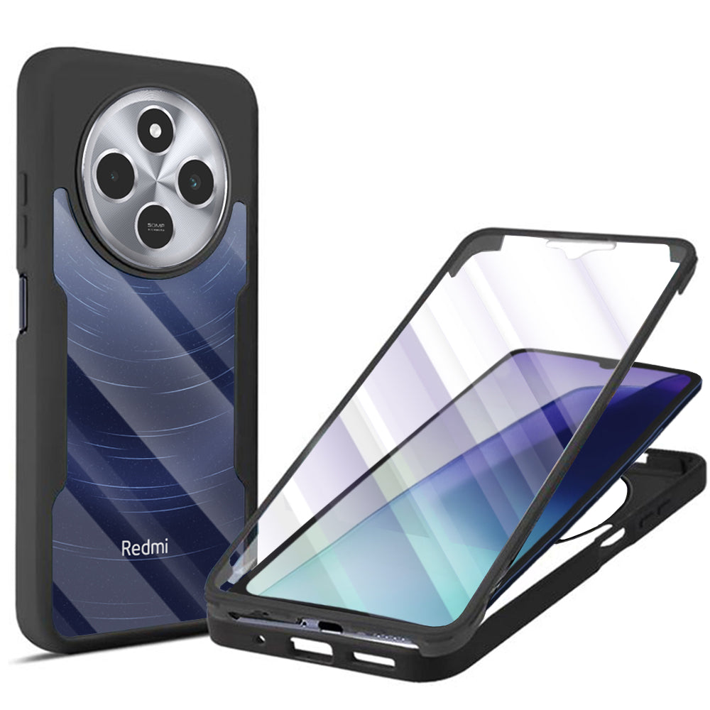 Калъф за Xiaomi Poco C75 / Redmi 14C, Techsuit, ColorVerse 360, Черен