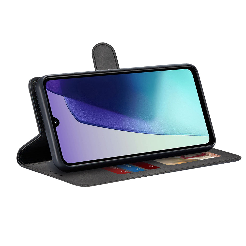 Калъф за Xiaomi Poco C75 / Redmi 14C, Techsuit, Diary Book, Черен