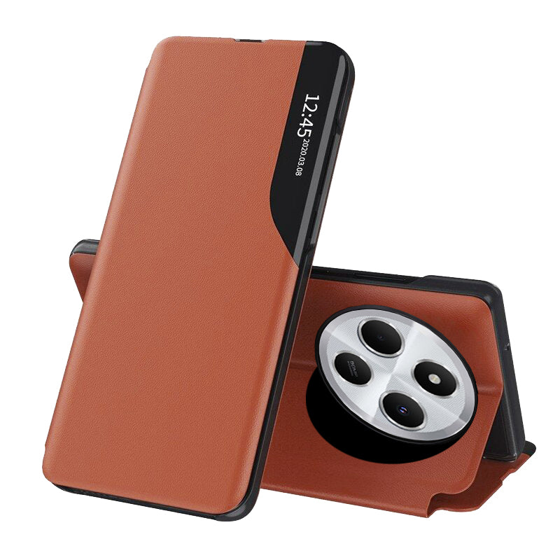 Калъф за Xiaomi Poco C75 / Redmi 14C, Techsuit, eFold, Оранжев