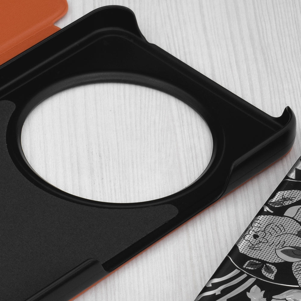 Калъф за Xiaomi Poco C75 / Redmi 14C, Techsuit, eFold, Оранжев