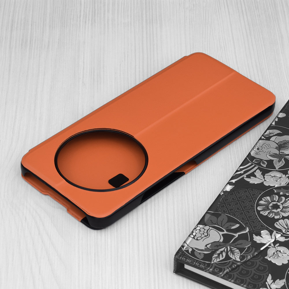 Калъф за Xiaomi Poco C75 / Redmi 14C, Techsuit, eFold, Оранжев