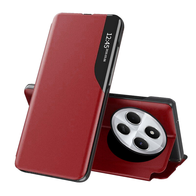 Калъф за Xiaomi Poco C75 / Redmi 14C, Techsuit, eFold, Червен