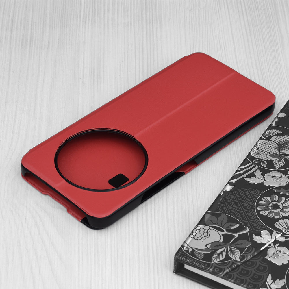 Калъф за Xiaomi Poco C75 / Redmi 14C, Techsuit, eFold, Червен