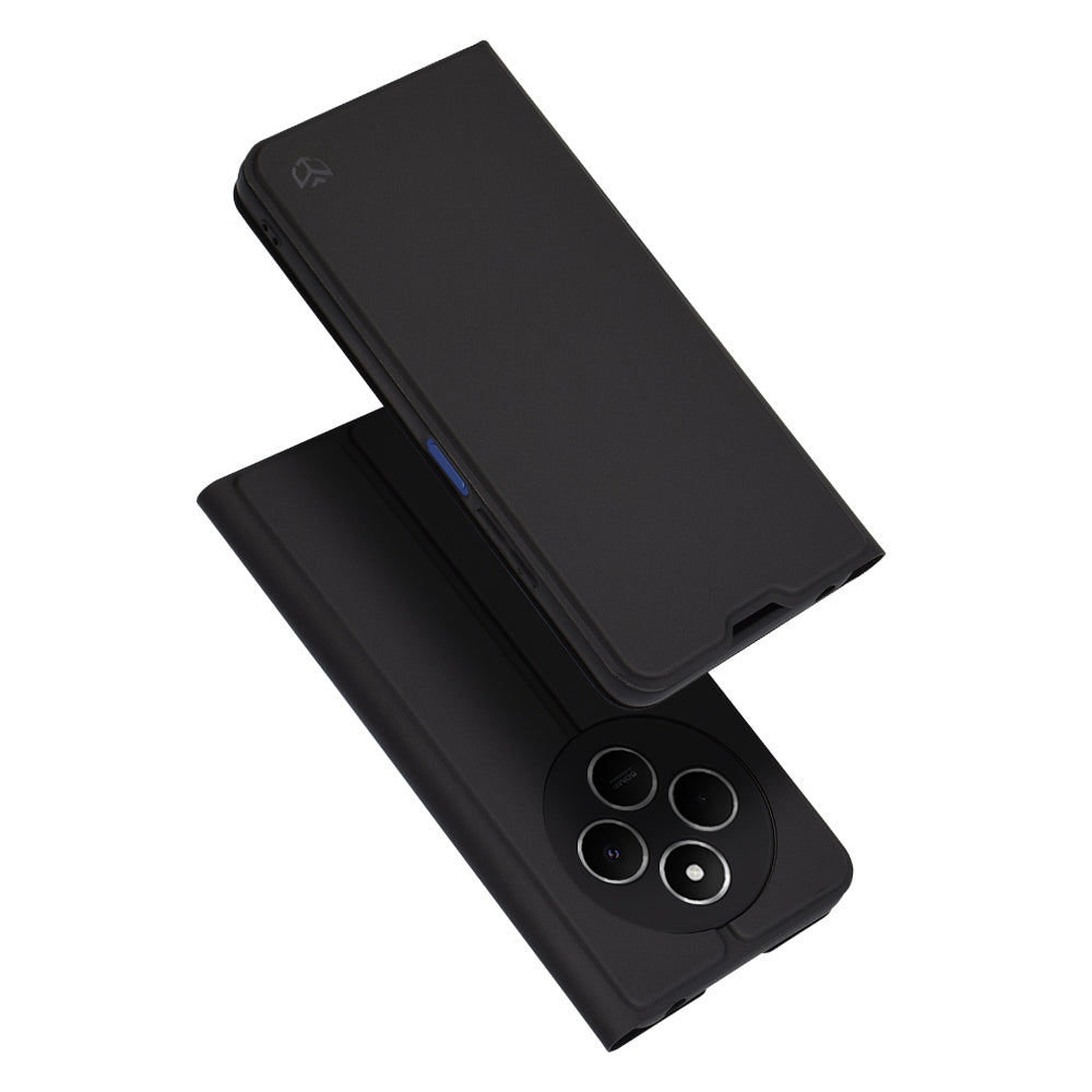 Калъф за Xiaomi Poco C75 / Redmi 14C, Techsuit, Magskin Book, Черен