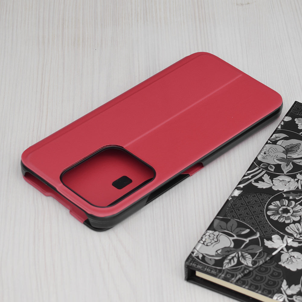 Калъф за Xiaomi Poco C85 4G / Redmi 15C 5G / 15C 4G, Techsuit, eFold, Червен