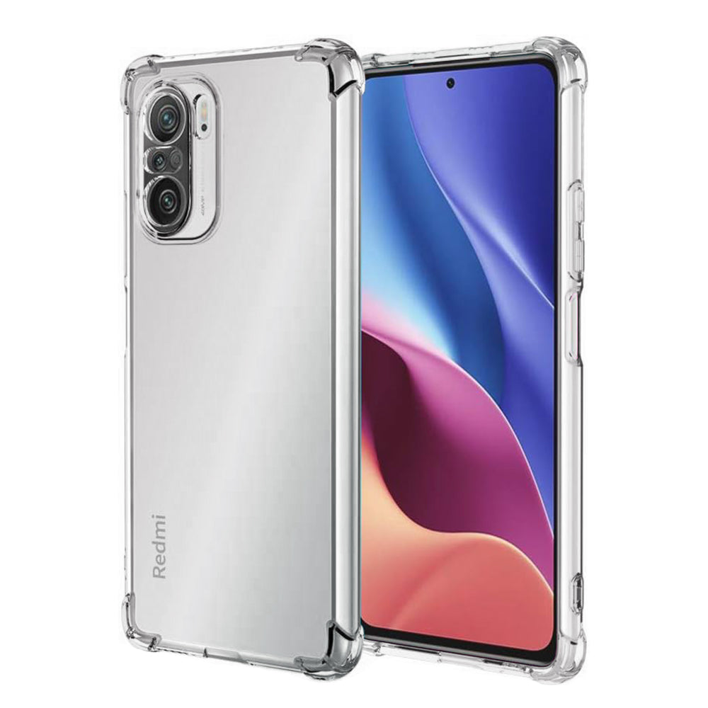 Калъф за Xiaomi Poco F3 / Mi 11i, Techsuit, противоударен прозрачен, прозрачен