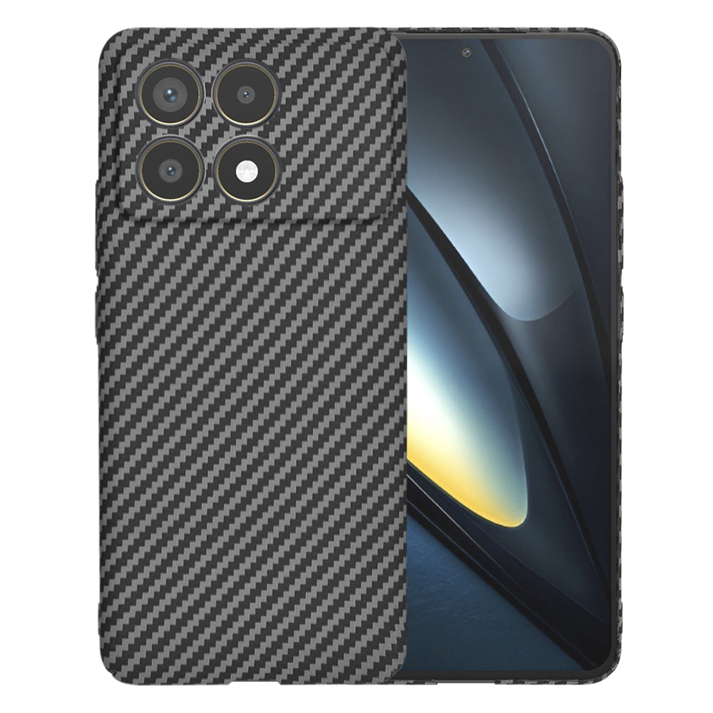 Калъф за Xiaomi Poco F6 Pro, Techsuit, Carbonite FiberShell, Черен