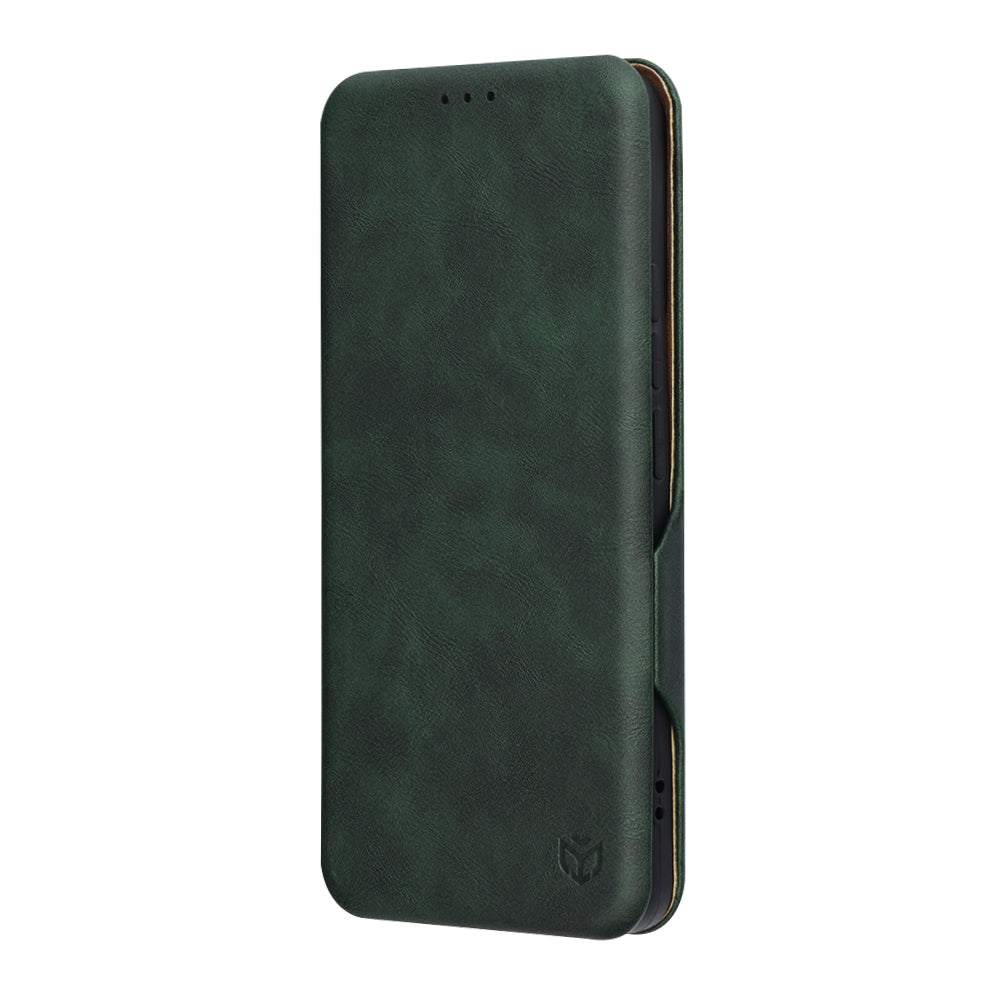 Калъф за Xiaomi Poco F6 Pro, Techsuit, Safe Wallet Plus, Зелен