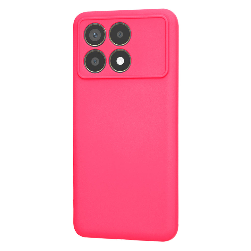 Калъф за Xiaomi Poco F6 Pro, Techsuit, SoftFlex, Тъмно розов