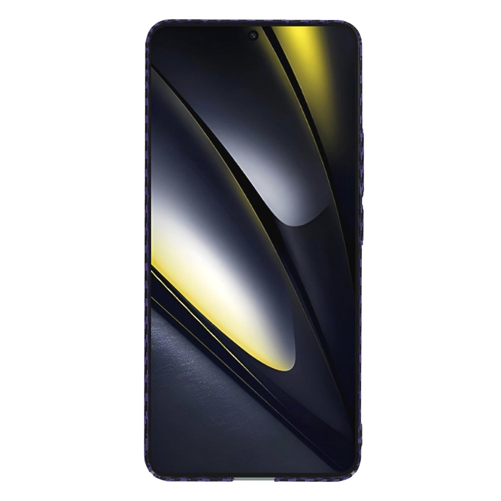 Калъф за Xiaomi Poco F6, Techsuit, Carbonite FiberShell, Лилав