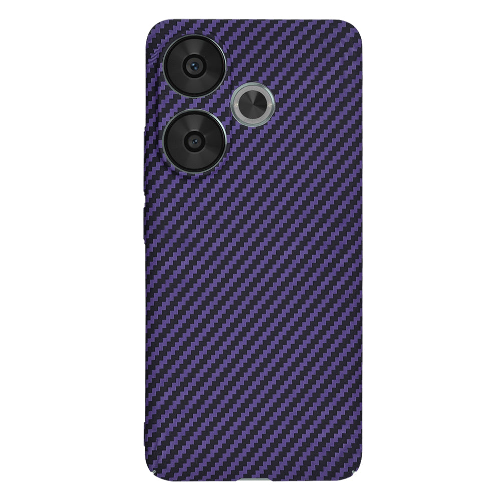Калъф за Xiaomi Poco F6, Techsuit, Carbonite FiberShell, Лилав