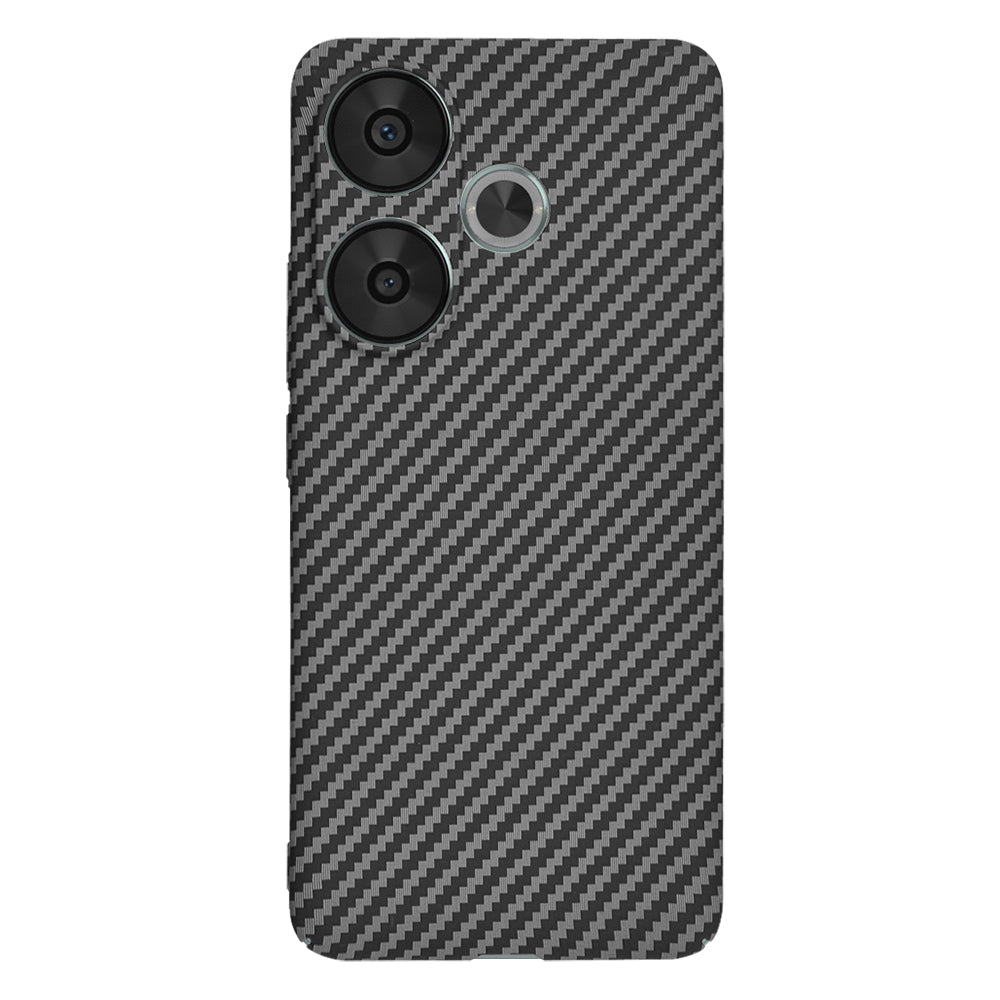 Калъф за Xiaomi Poco F6, Techsuit, Carbonite FiberShell, Черен
