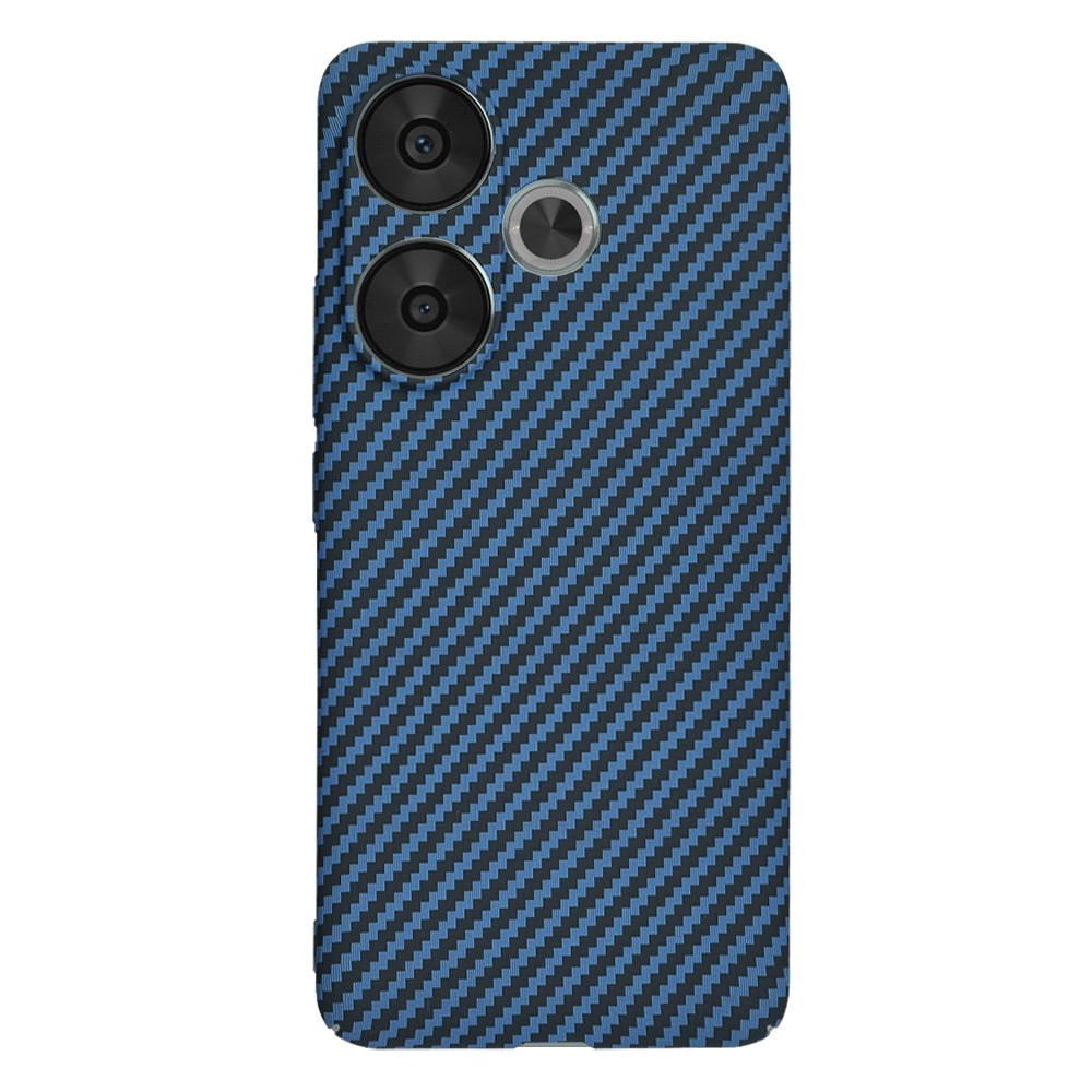 Калъф за Xiaomi Poco F6, Techsuit, Carbonite FiberShell, Тюркоаз