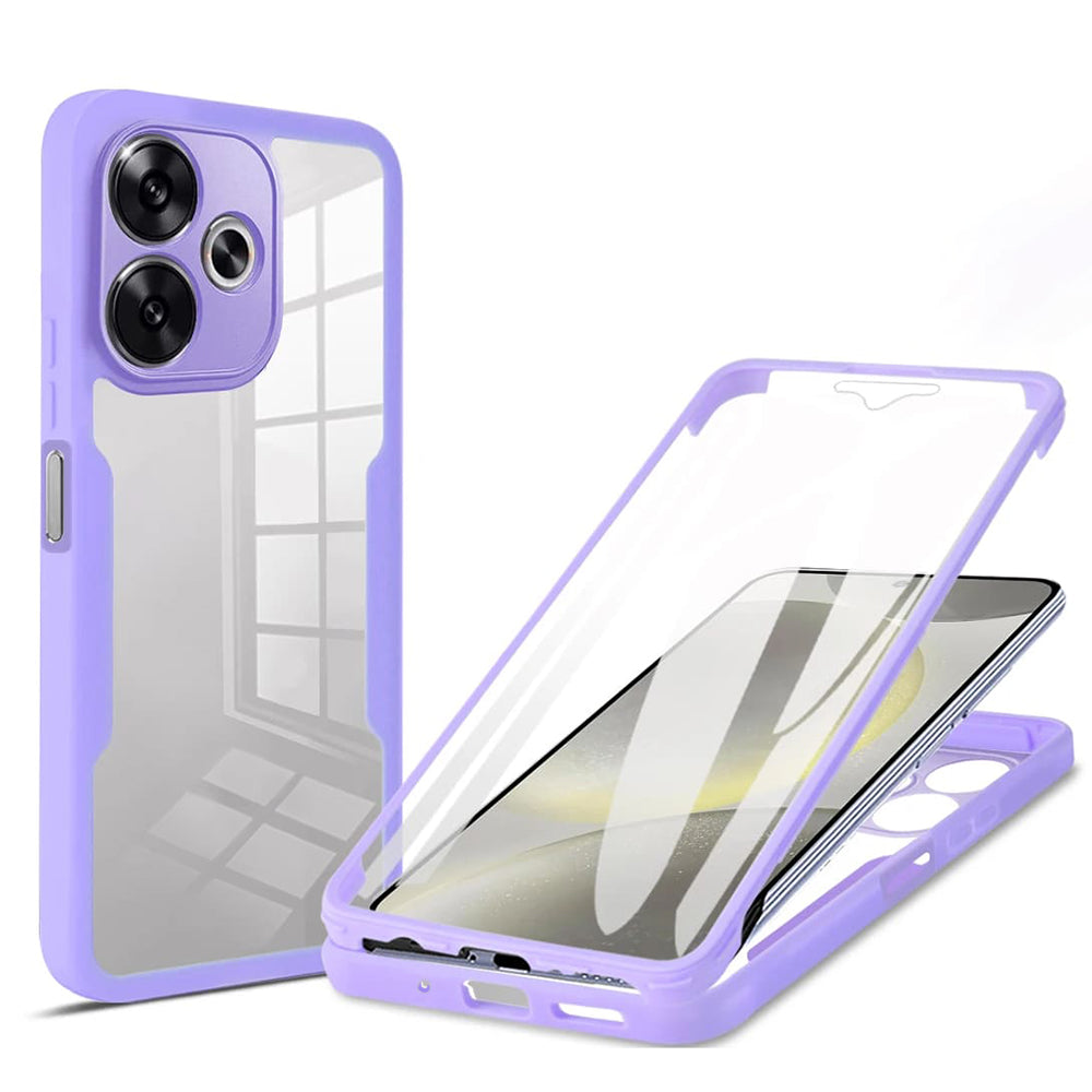 Калъф за Xiaomi Poco F6, Techsuit, ColorVerse 360, Лилав