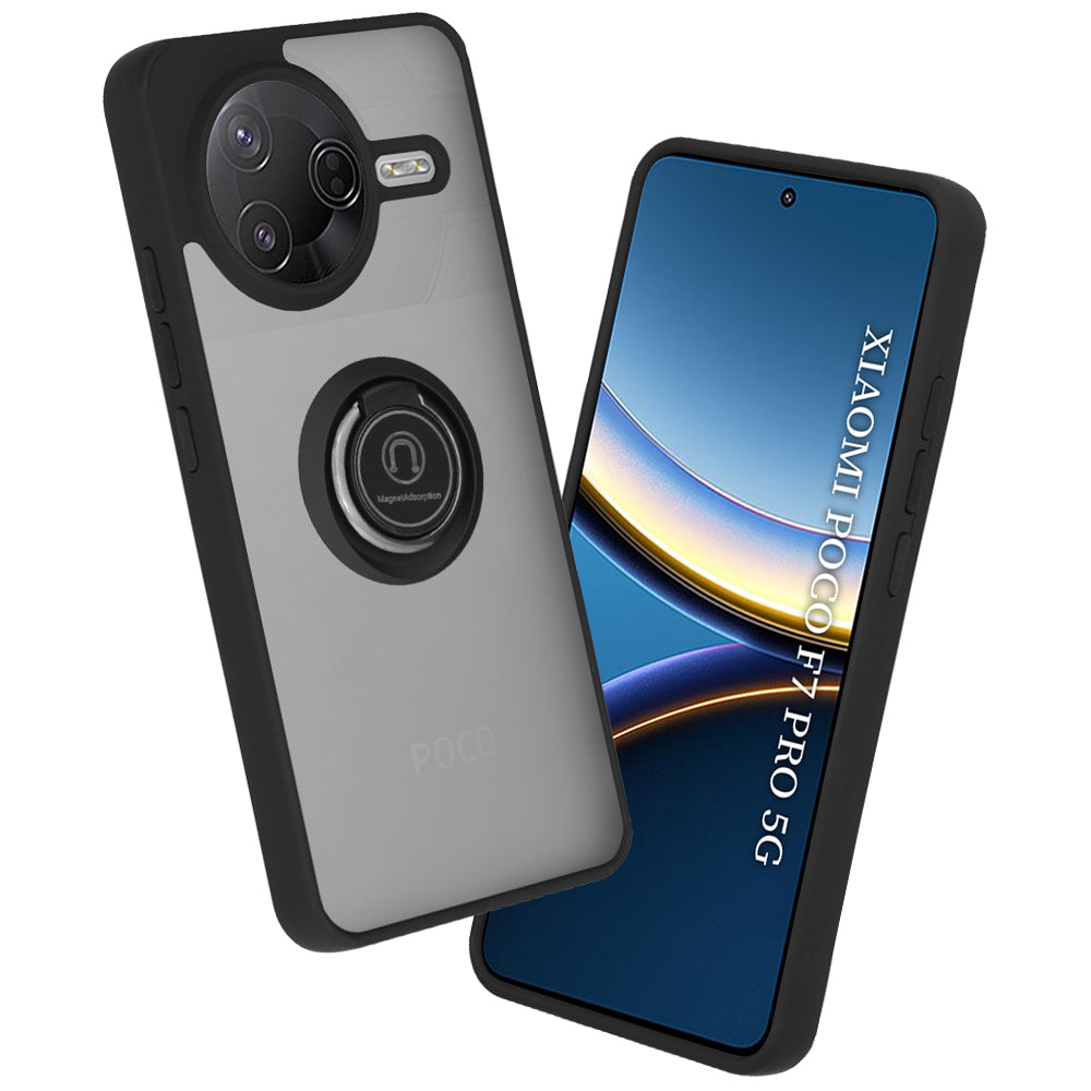 Калъф за Xiaomi Poco F7 Pro, Techsuit, Glinth, Черен