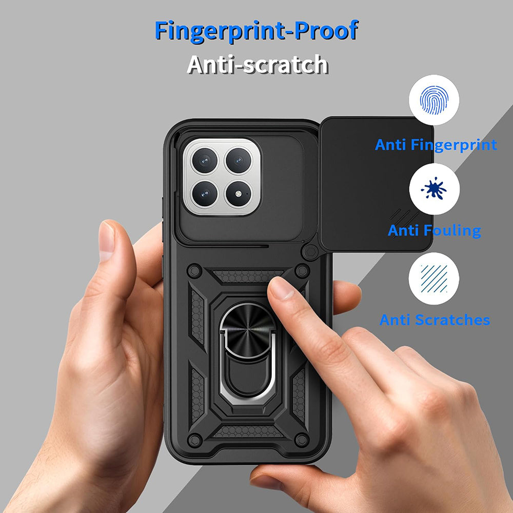 Калъф за Xiaomi Poco F8 Pro, Techsuit, CamShield, Черен