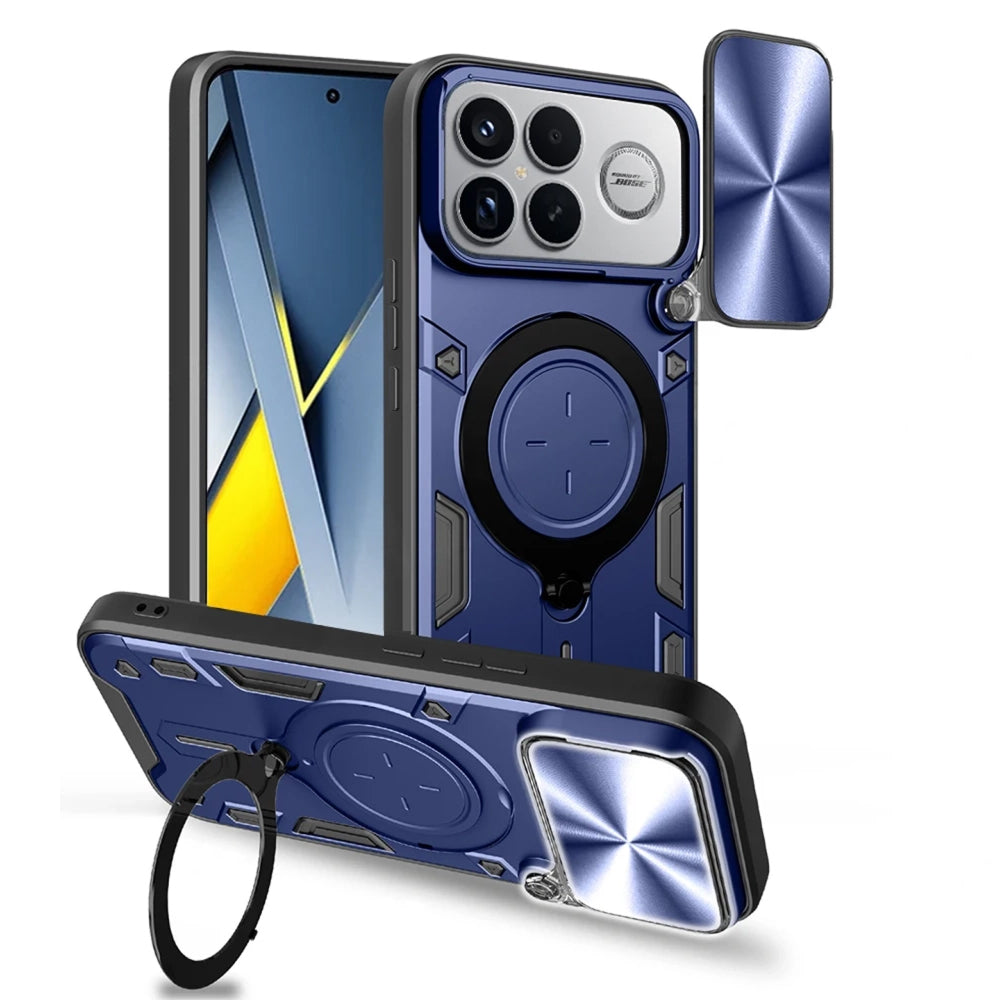 Калъф за Xiaomi Poco F8 Ultra, Techsuit, CamGuard Pro, Син