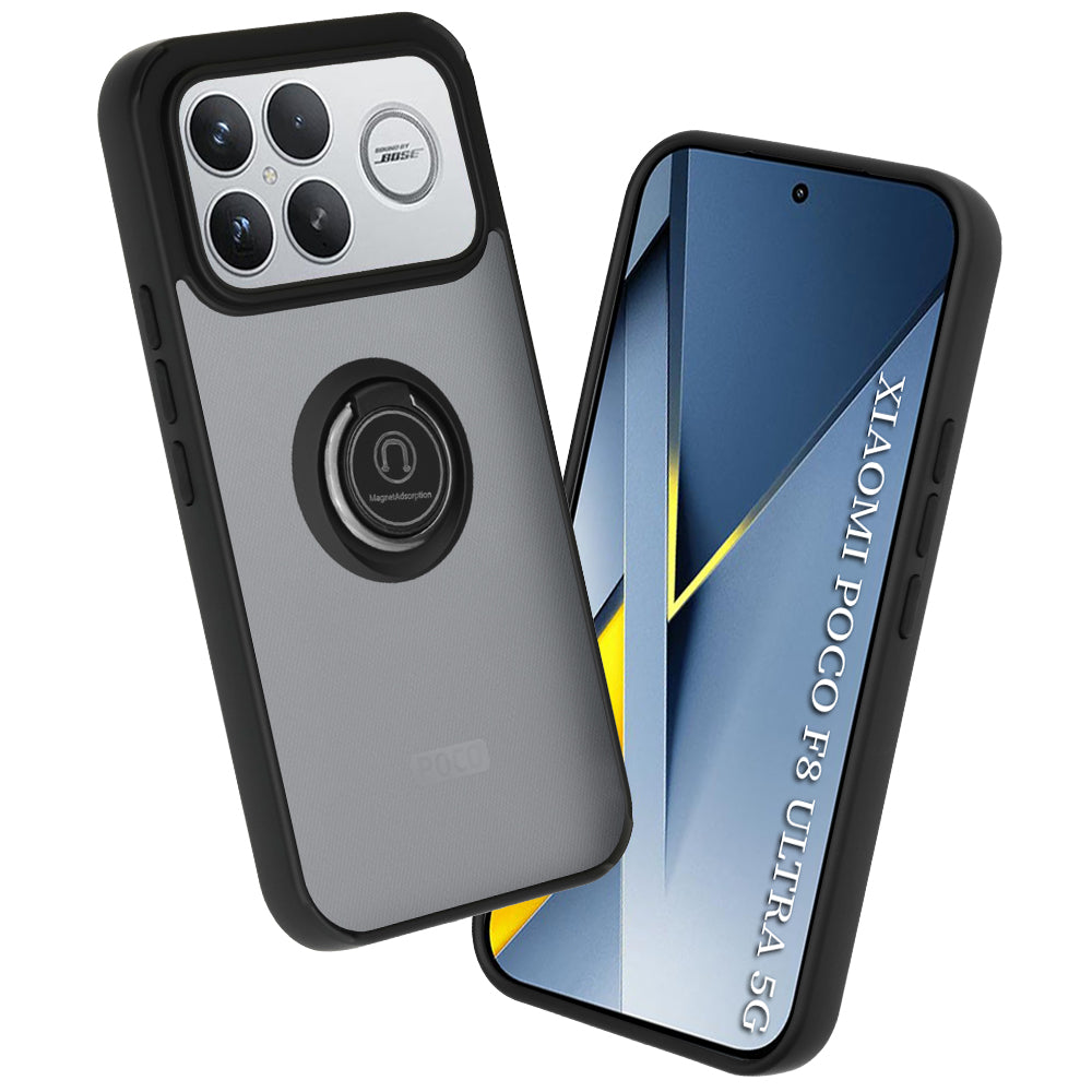 Калъф за Xiaomi Poco F8 Ultra, Techsuit, Glinth, Черен