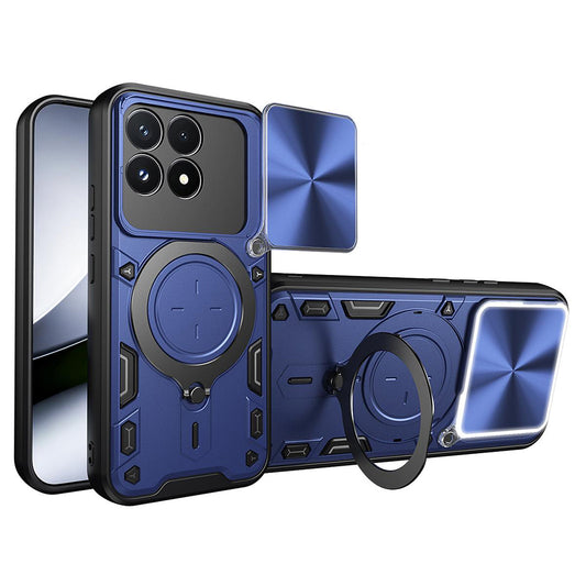 Калъф за Xiaomi Poco F9 Pro, Techsuit, CamGuard Pro, Син
