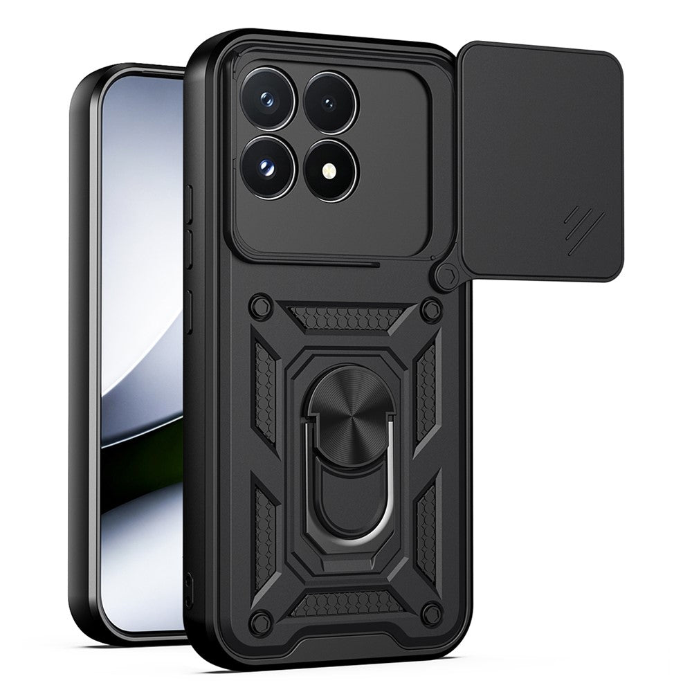 Калъф за Xiaomi Poco F9 Pro, Techsuit, CamShield, Черен
