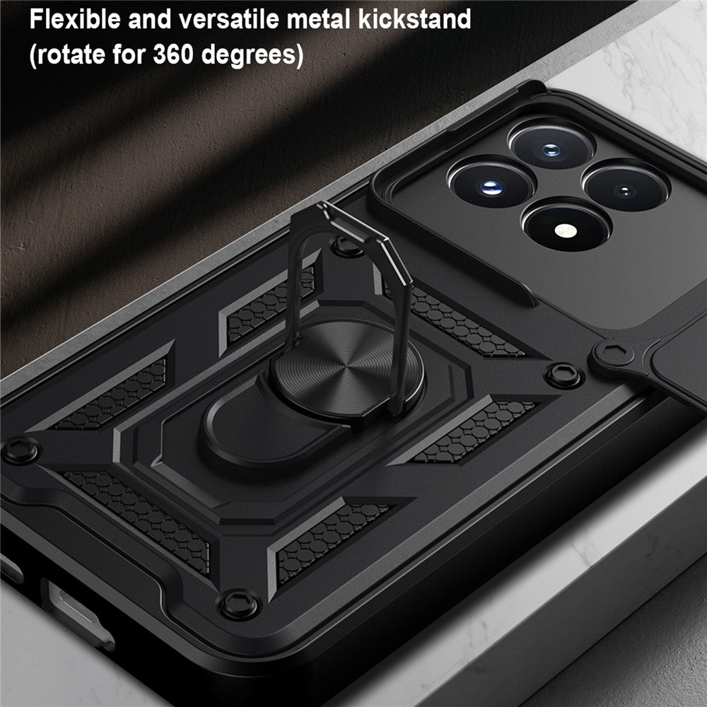 Калъф за Xiaomi Poco F9 Pro, Techsuit, CamShield, Черен